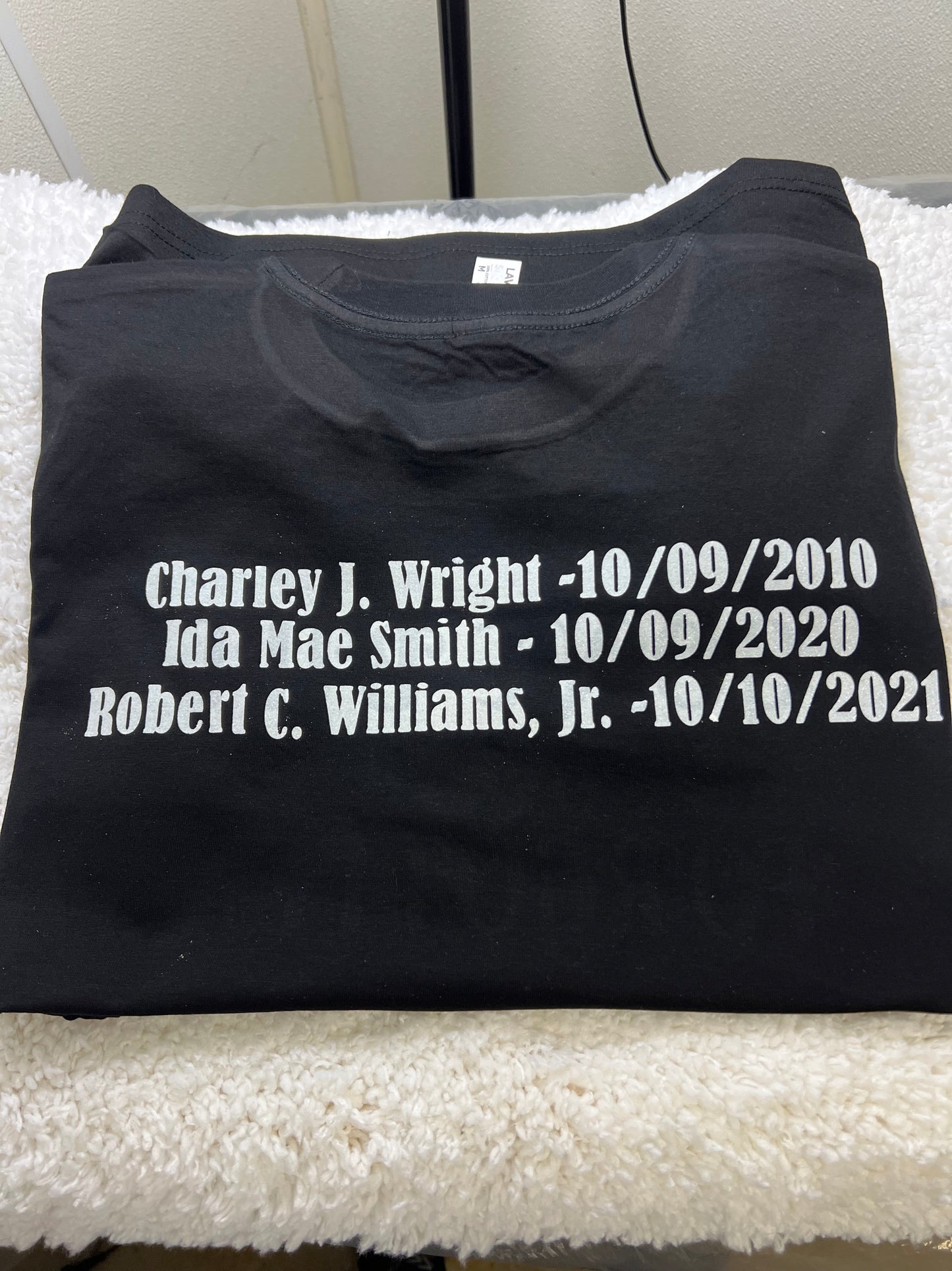 Custom Graphic Memorial Shirts