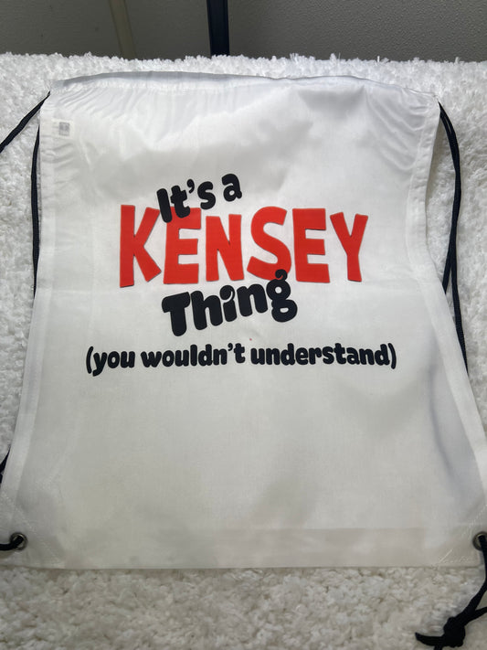 Custom Drawstring Backpack